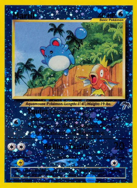 Marill, carte Pokémon SI 11 — extension Southern Islands