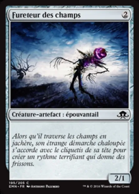 Fureteur des champs, carte Magic EMN 195 — extension La lune hermétique