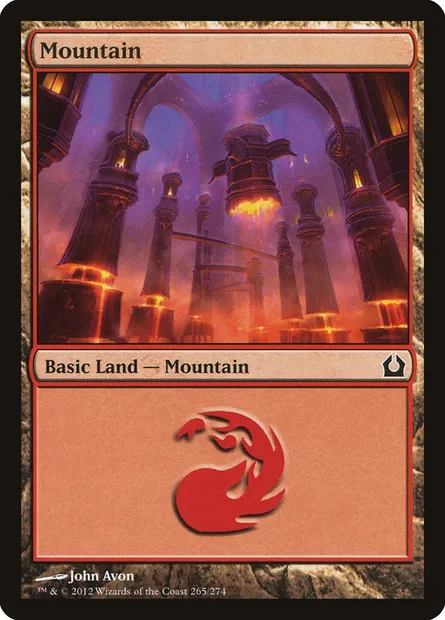 Mountain, Magic card RTR 265 — Return to Ravnica set