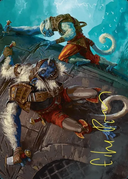 Goblin Boarders // Goblin Boarders, Magic card AFDN 11 — Foundations Art Series set