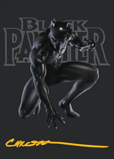 Black Panther, Hope Enduring // Black Panther, Hope Enduring, carte Magic AMSH 27 — extension Marvel Super Heroes Art Series