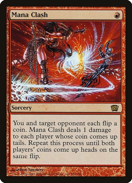 Choc de mana, carte Magic 8ED 202★ — extension Huitième Edition