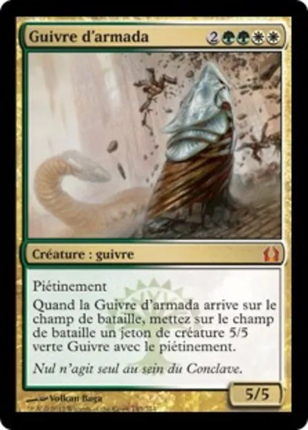Guivre d'armada, carte Magic RTR 143 — extension Retour à Ravnica