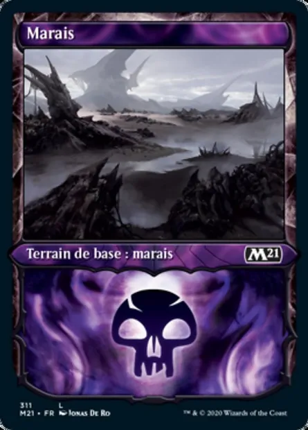 Marais, carte Magic M21 311 — extension Core Set 2021