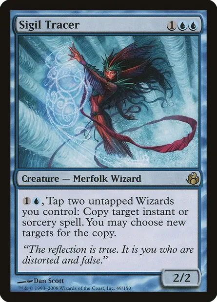Sigil Tracer, Magic card MOR 49 — Morningtide set