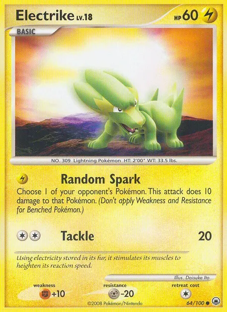Dynavolt, carte Pokémon MD 64 — extension Aube Majestueuse