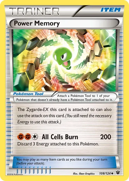 Power Memory, Pokémon card FCO 108 — Fates Collide set