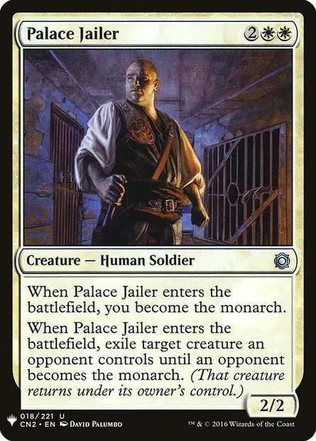Palace Jailer, Magic card PLST CN2-18 — The List set