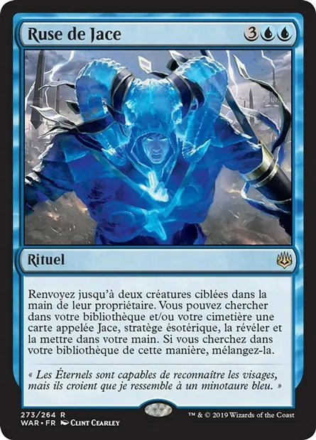 Ruse de Jace, carte Magic WAR 273 — extension La guerre des Planeswalkers