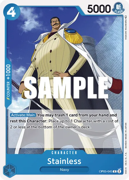 Stainless, carte One Piece OP05-045 — extension AWAKENING OF THE NEW ERA