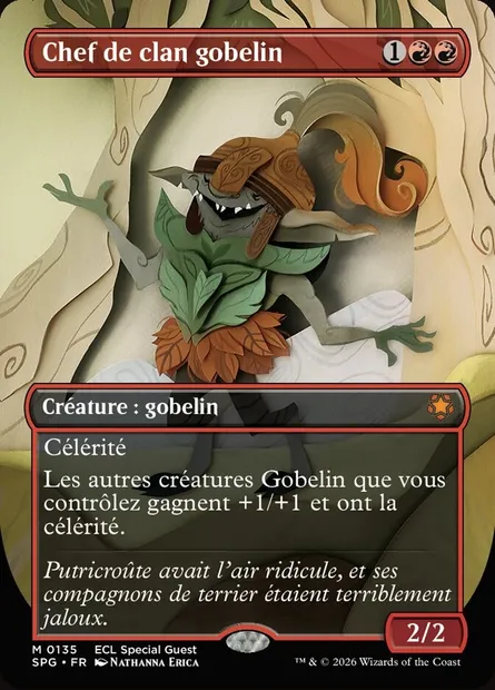 Chef de clan gobelin, carte Magic SPG 135 — extension Special Guests