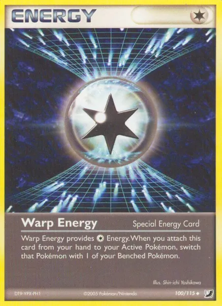Warp Energy, Pokémon card UF 100 — Unseen Forces set