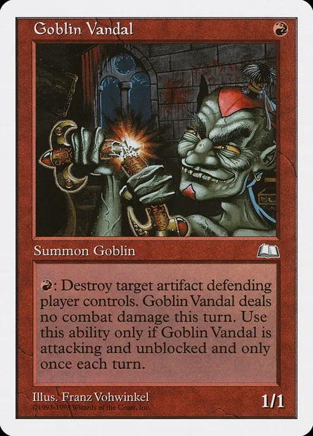 Vandale gobelin, carte Magic ATH 41 — extension Anthologies