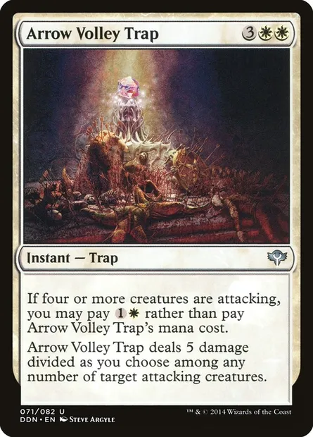Arrow Volley Trap, Magic card DDN 71 — Duel Decks: Speed vs. Cunning set
