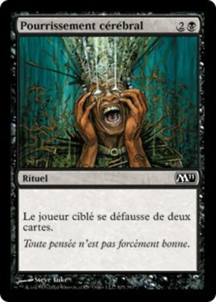 Pourrissement cérébral, carte Magic M11 105 — extension Magic 2011