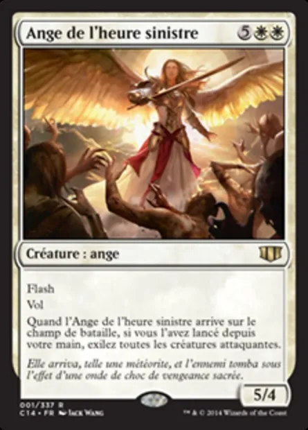 Ange de l'heure sinistre, carte Magic C14 1 — extension Commander 2014