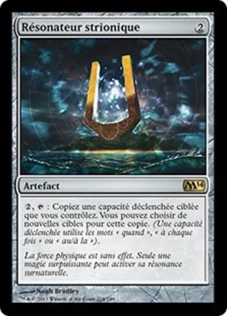 Résonateur strionique, carte Magic M14 224 — extension Magic 2014