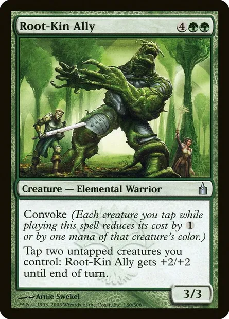 Root-Kin Ally, Magic card RAV 180 — Ravnica: City of Guilds set