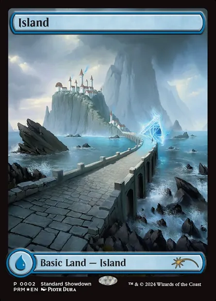Island, Magic card PSS4 2 — MKM Standard Showdown set
