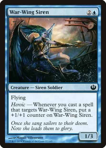 War-Wing Siren, Magic card JOU 57 — Journey into Nyx set