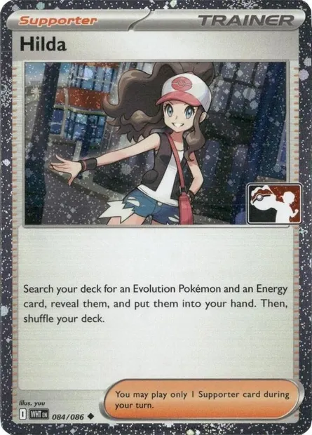 Hilda, Pokémon card PPS 084-3 — Play! Pokémon Prize Pack Series set