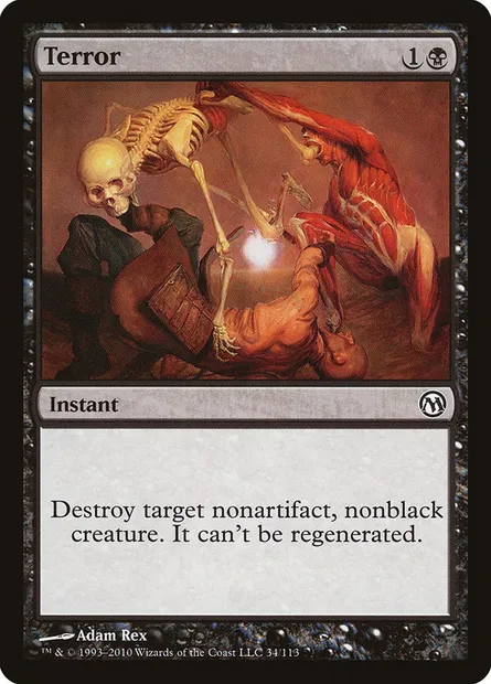 Terror, Magic card DPA 34 — Duels of the Planeswalkers set