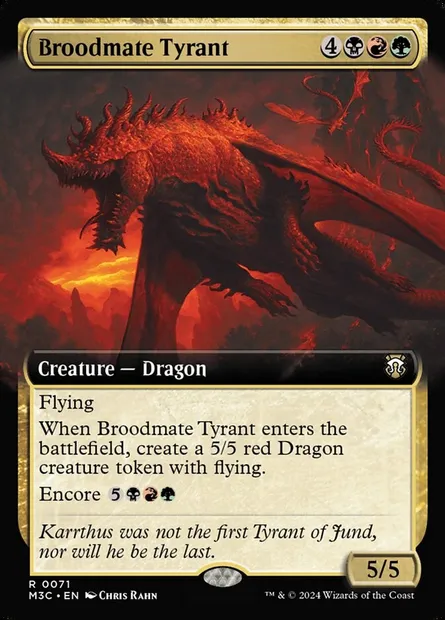 Broodmate Tyrant, Magic card M3C 71 — Modern Horizons 3 Commander set