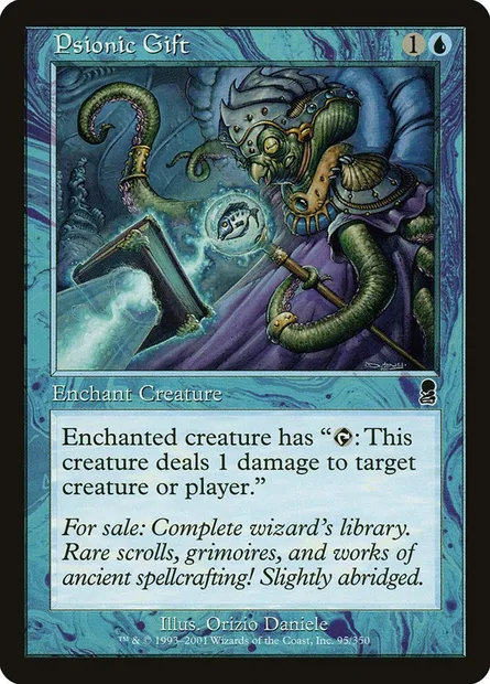 Psionic Gift, Magic card ODY 95 — Odyssey set
