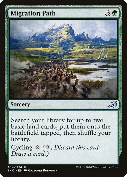 Migration Path, Magic card IKO 164 — Ikoria: Lair of Behemoths set