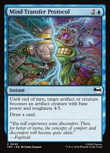 Mind Transfer Protocol, Magic card TMT 45 — Teenage Mutant Ninja Turtles set
