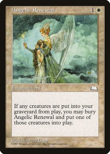 Angelic Renewal, Magic card WTH 4 — Weatherlight set