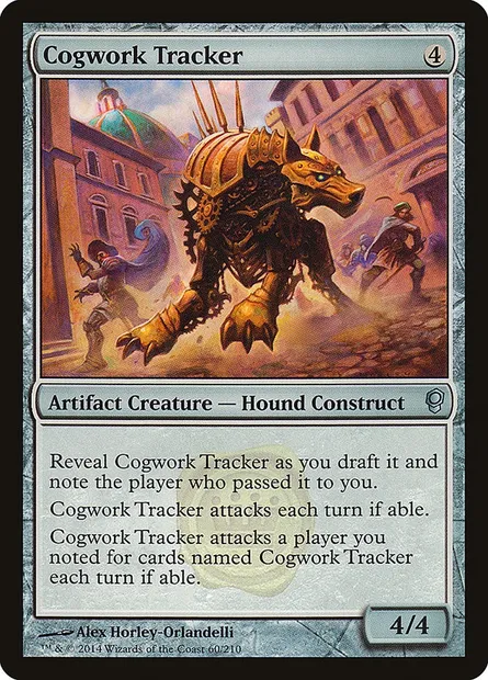 Cogwork Tracker, Magic card CNS 60 — Conspiracy set