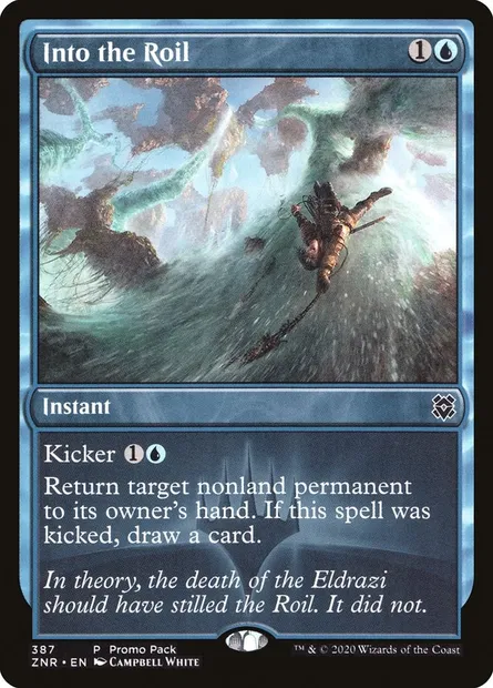 Into the Roil, Magic card ZNR 387 — Zendikar Rising set