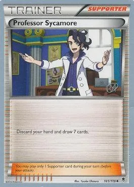 Professor Sycamore, Pokémon card WCD15 101 — World Championship Decks 2015 set