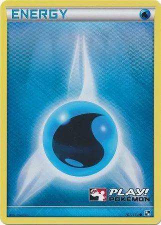 Énergie Eau, carte Pokémon LGP 107 — extension League Promos