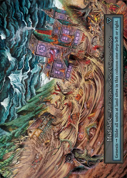 Mudslide, Sorcery card GOT 405 — Gothic set
