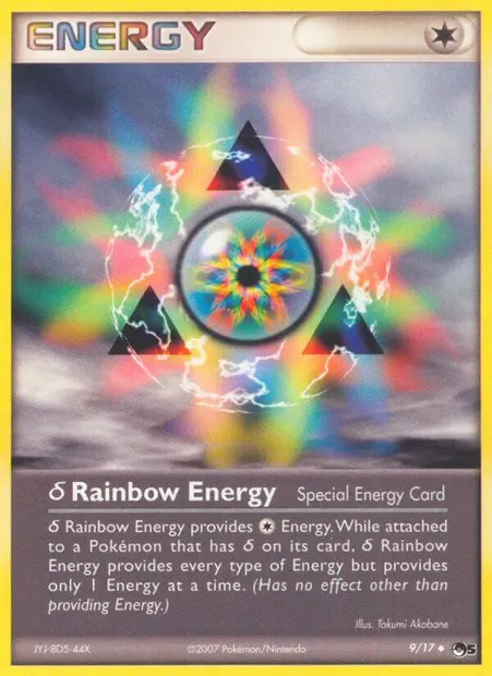 Énergie Multicolore δ, carte Pokémon P5 9 — extension POP Series 5