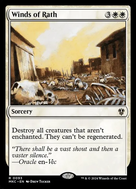 Winds of Rath, Magic card MKC 93 — Murders at Karlov Manor Commander set