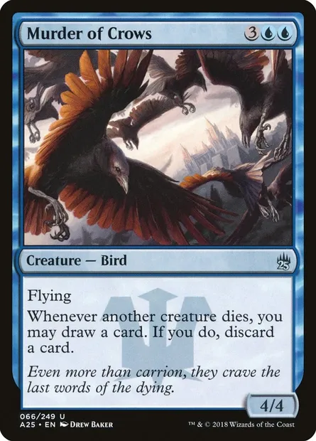 Volée de corneilles, carte Magic A25 66 — extension Masters 25