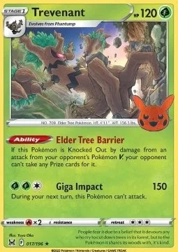 Desséliande, carte Pokémon TOT23 017 — extension Trick or Trade 2023
