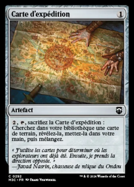 Carte d'expédition, carte Magic M3C 292 — extension Modern Horizons 3 Commander