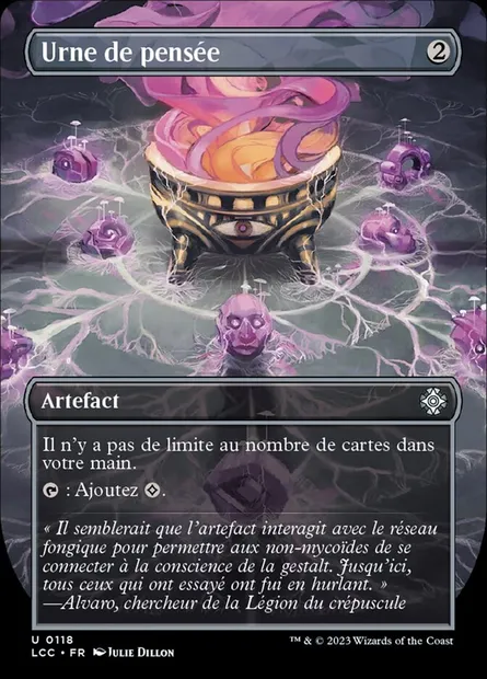 Urne de pensée, carte Magic LCC 118 — extension The Lost Caverns of Ixalan Commander