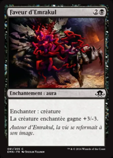 Faveur d'Emrakul, carte Magic EMN 81 — extension La lune hermétique