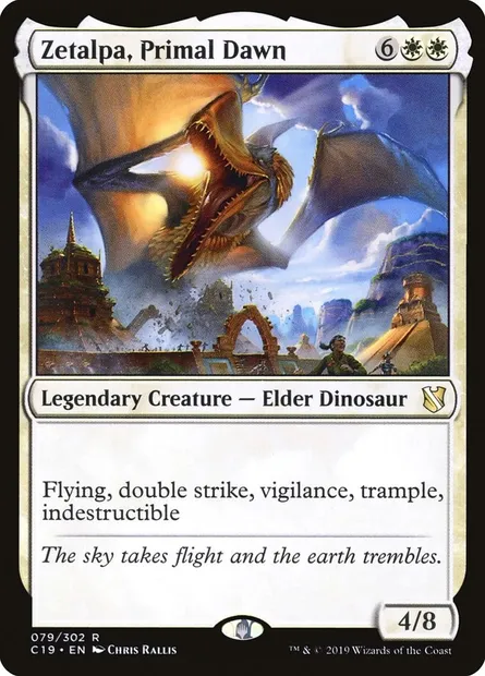 Zetalpa, Primal Dawn, Magic card C19 79 — Commander 2019 set