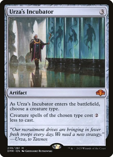 Urza's Incubator, Magic card DMR 239 — Dominaria Remastered set