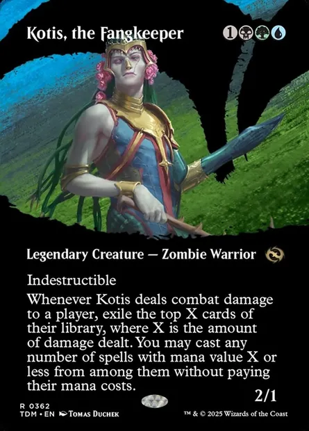 Kotis, the Fangkeeper, Magic card TDM 362 — Tarkir: Dragonstorm set