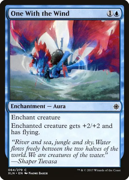 One With the Wind, Magic card XLN 64 — Ixalan set