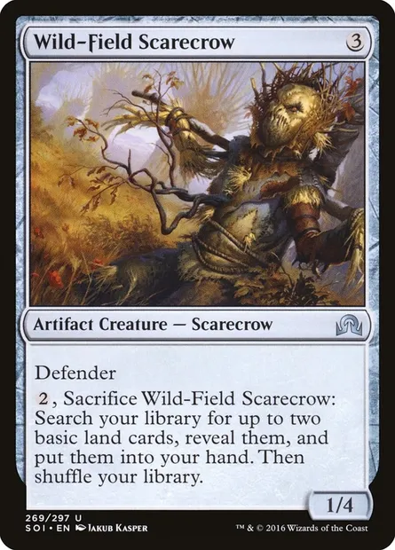 Wild-Field Scarecrow, Magic card SOI 269 — Shadows over Innistrad set