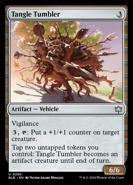 Tangle Tumbler, Magic card BLB 250 — Bloomburrow set