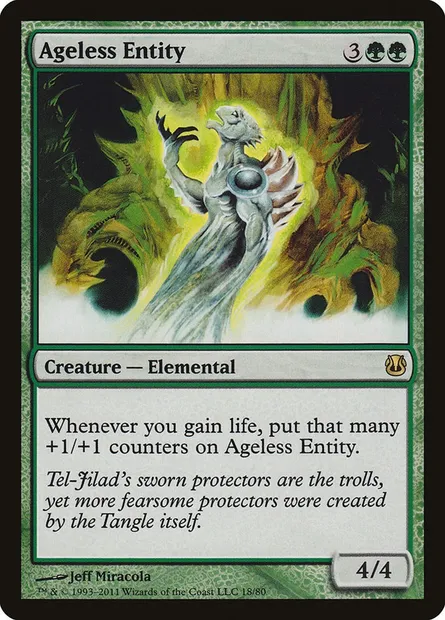Ageless Entity, Magic card DDH 18 — Duel Decks: Ajani vs. Nicol Bolas set